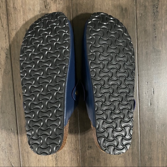 Seranoma- Women’s Navy Blue Clog Shoes - Picture 8 of 8